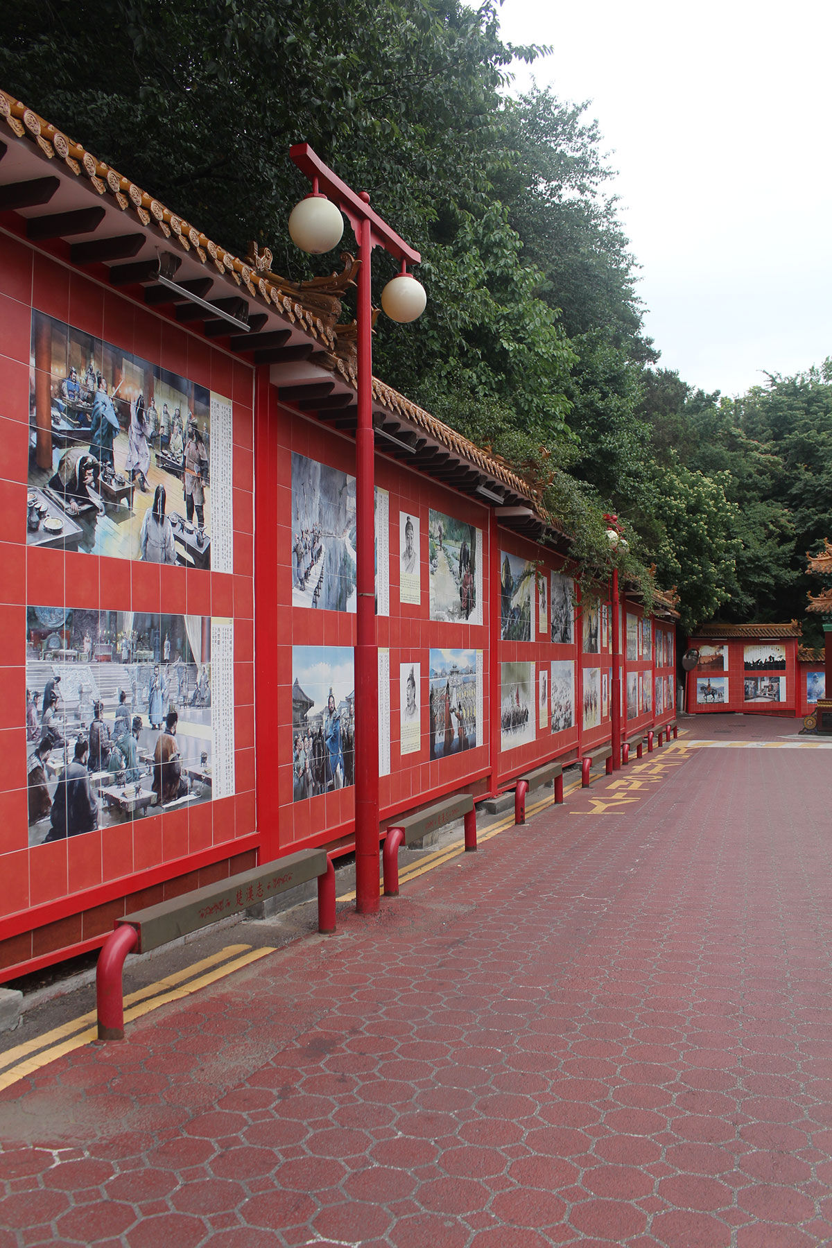Chohanji Mural Street with tales of Chohanji (Legend of Cho and Han)