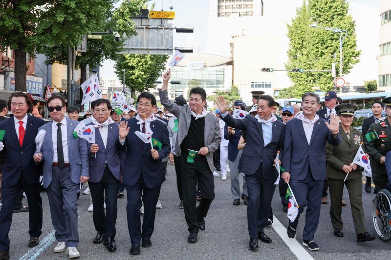 제75주년 인천상륙작전 기념 거리 퍼레이드 및 공식행사 사진