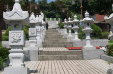 清・日租界地境界階段