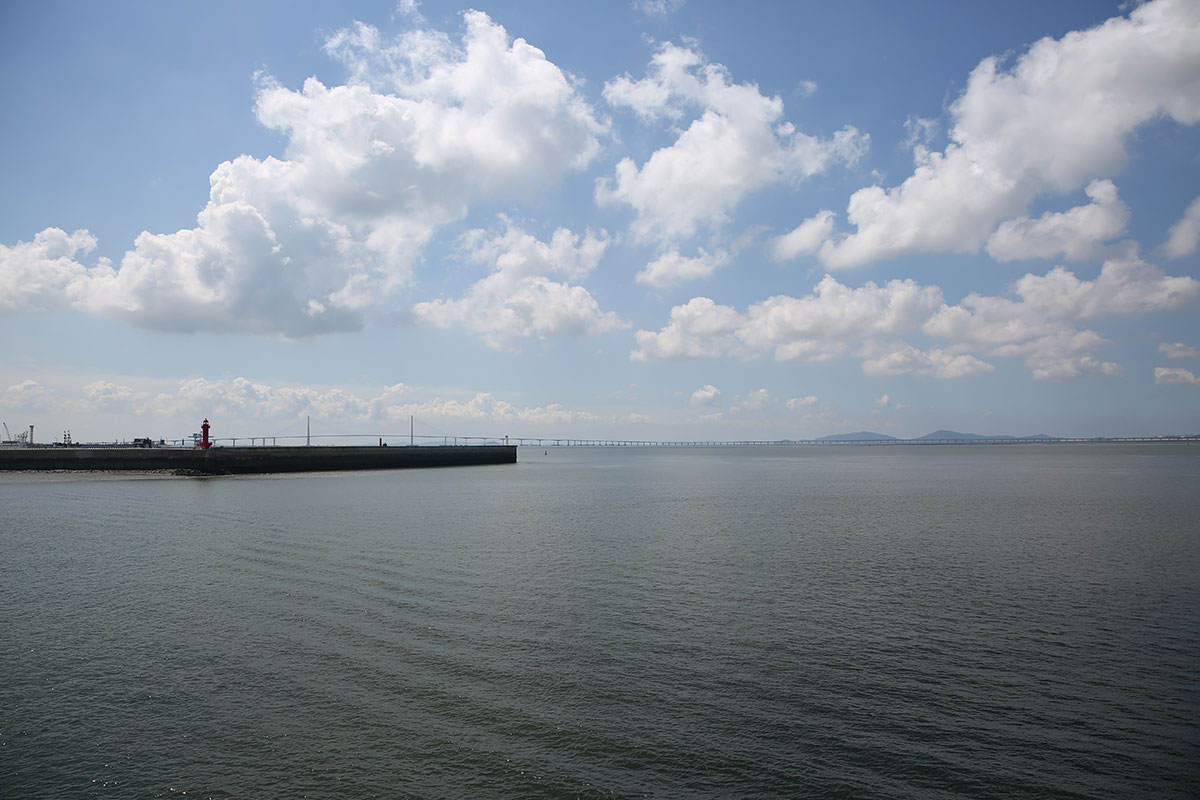 Seascape from Wolmido Lighthouse